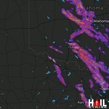 4.25 Inch Hail Near Oklahoma City, OK 05-30-2012