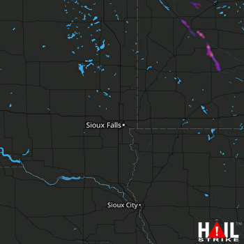 Hail Map Montevideo, MN 09-24-2020