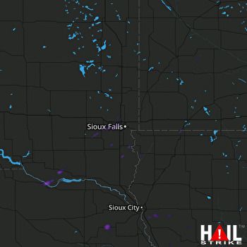 Hail Map Canton, SD 06-20-2021