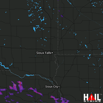 Hail Map Onawa, IA 07-10-2021