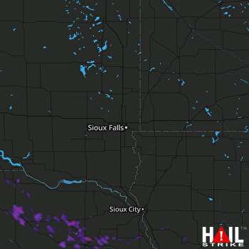 Hail Map Oneill, NE 08-15-2017