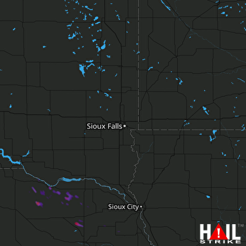 Hail Map Osmond, NE 08-24-2017