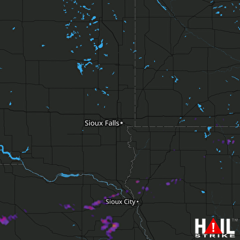 Hail Map Wayne, NE 08-24-2017