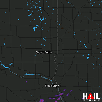 Hail Map Humphrey, NE 09-16-2017
