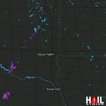 Hail Map Oneill, NE 10-02-2017