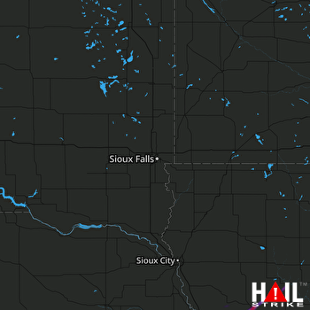 Hail Map Denison, IA 05-14-2018