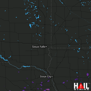 Hail Map Madison, NE 06-18-2018