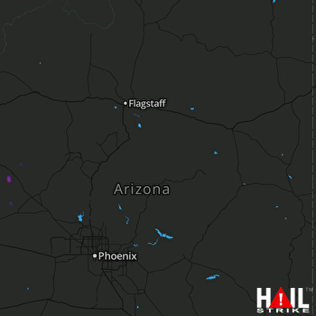 Hail Map FLAGSTAFF 09-19-2018