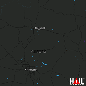 Hail Map FLAGSTAFF 09-30-2017