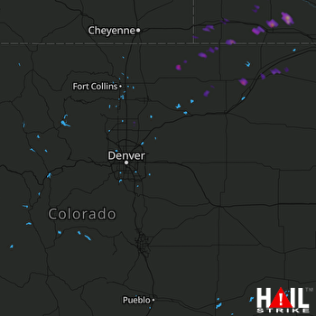 Hail Map Fleming, CO 09-16-2017