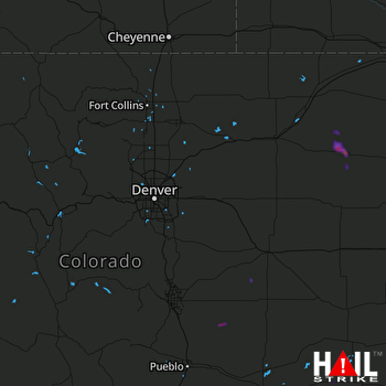 Hail Map Yuma, CO 06-13-2018