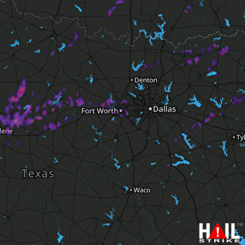 Hail Map Abilene, TX 05-29-2019