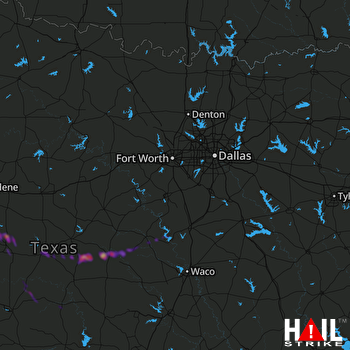 Hail Map DALLAS/FTW 05-26-2020