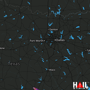 Hail Map Georgetown, TX 05-28-2020