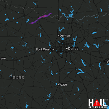 Hail Map Ratliff City, OK 09-17-2017