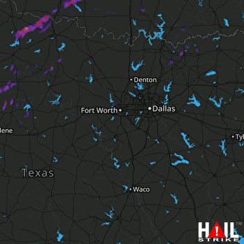 Hail Map Duncan, OK 10-22-2017