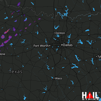 Hail Map Nocona, TX 05-03-2018