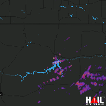 Hail Map Circle, MT 05-27-2018