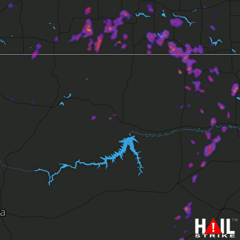 Hail Map Scobey, MT 06-07-2018