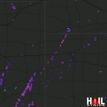 Hail Map Eads, CO 05-26-2019