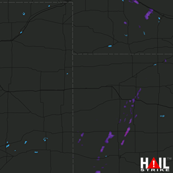 Hail Map GOODLAND 03-24-2017