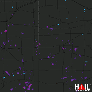 Hail Map Benkelman, NE 07-15-2017