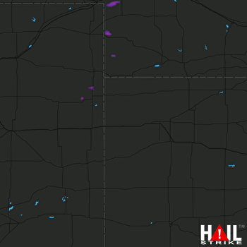 Hail Map GOODLAND 08-19-2017