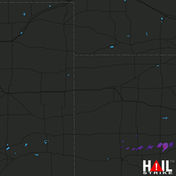 Hail Map GOODLAND 09-17-2017