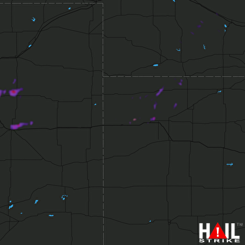 Hail Map Atwood, KS 06-15-2018