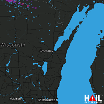 Hail Map Eagle River, WI 09-26-2020