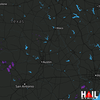 Hail Map Kingwood, TX 05-28-2020