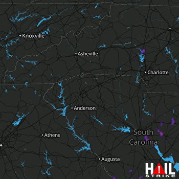 Hail Map Sumter, SC 06-15-2018