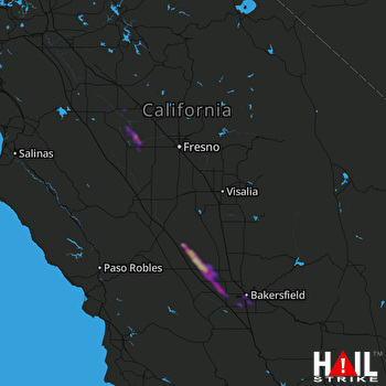 Hail Map SAN JOAQUIN V 10-26-2021