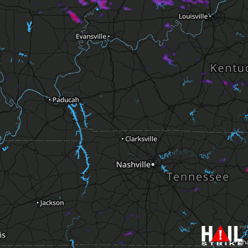 Hail Map Sellersburg, IN 06-05-2019