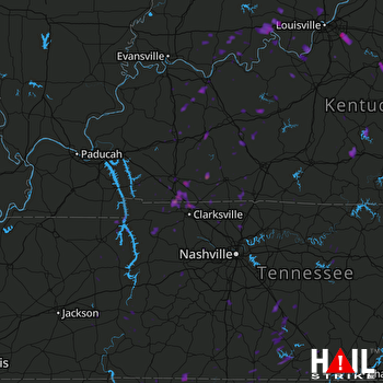 Hail Map White House, TN 05-20-2017