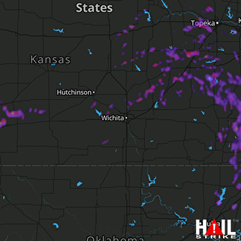 Hail Map Ottawa, KS 08-30-2018