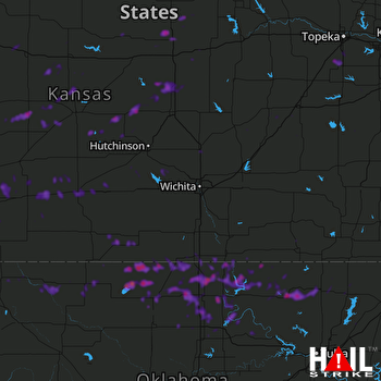 Hail Map Ponca City, OK 06-15-2019