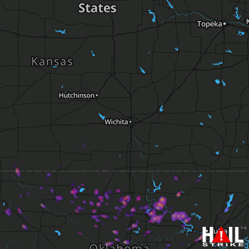 Hail Map Stillwater, OK 04-22-2020