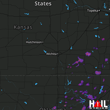 Hail Map Tulsa, OK 04-28-2020