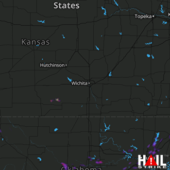 Hail Map Edmond, OK 07-04-2020