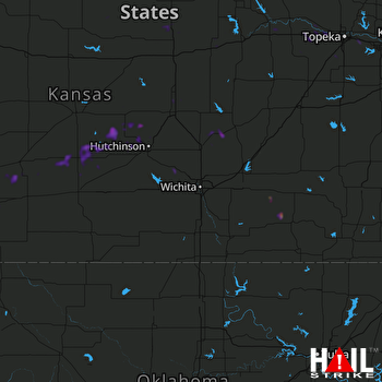 Hail Map Peabody, KS 07-15-2020