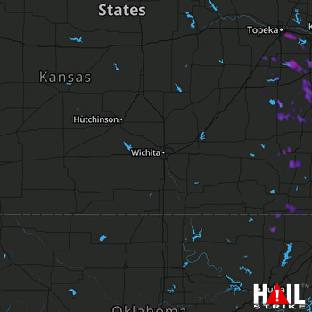 Hail Map Ottawa, KS 08-08-2020