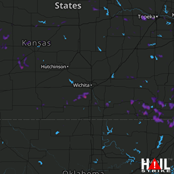 Hail Map Winfield, KS 08-29-2020