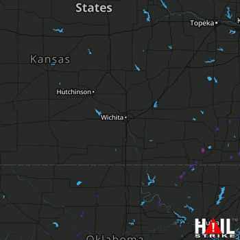 Hail Map Elk City, KS 09-08-2020