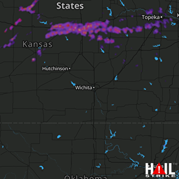 Hail Map Salina, KS 05-09-2021