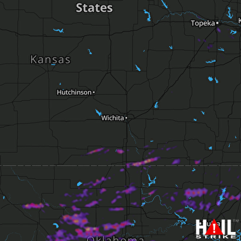 Hail Map Edmond, OK 05-27-2021