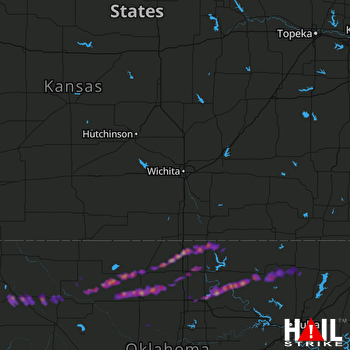 Hail Map Woodward, OK 05-03-2017