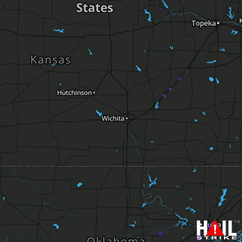 Hail Map WICHITA 05-17-2017