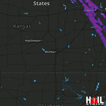 Hail Map Osage City, KS 06-17-2017