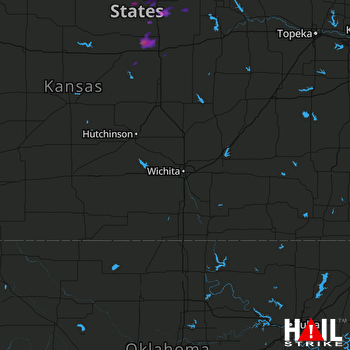 Hail Map Tescott, KS 06-22-2017